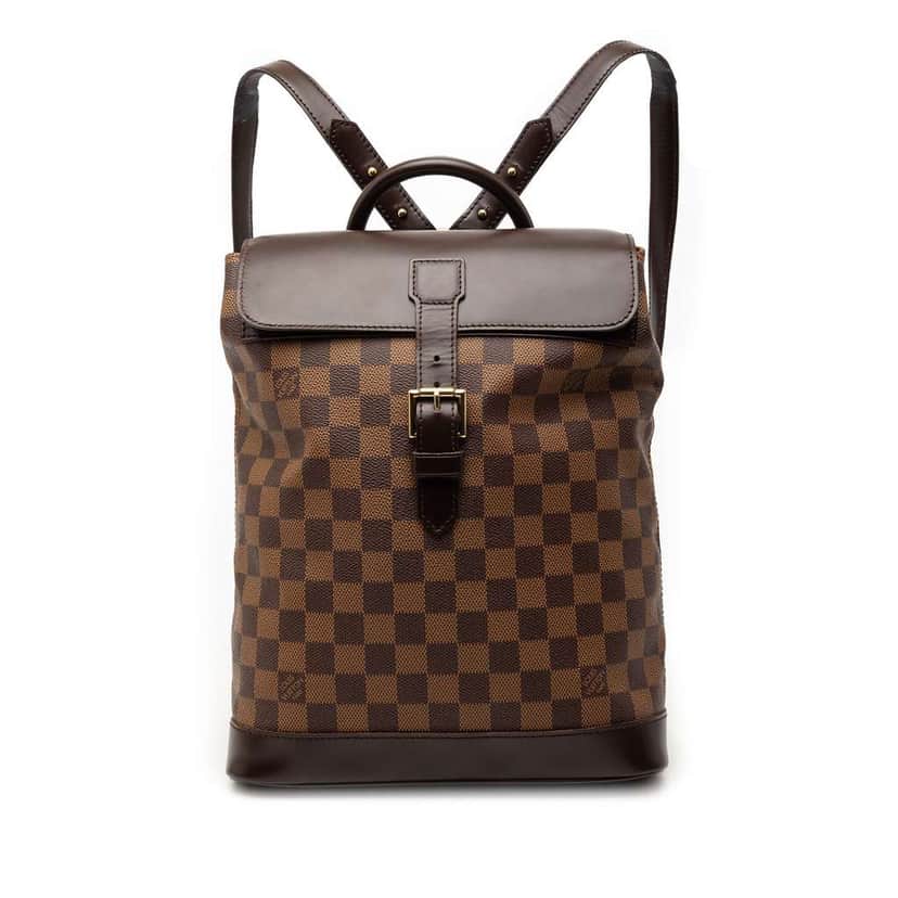 Louis Vuitton Damier Ebene Soho Brown Very good condition - Front View