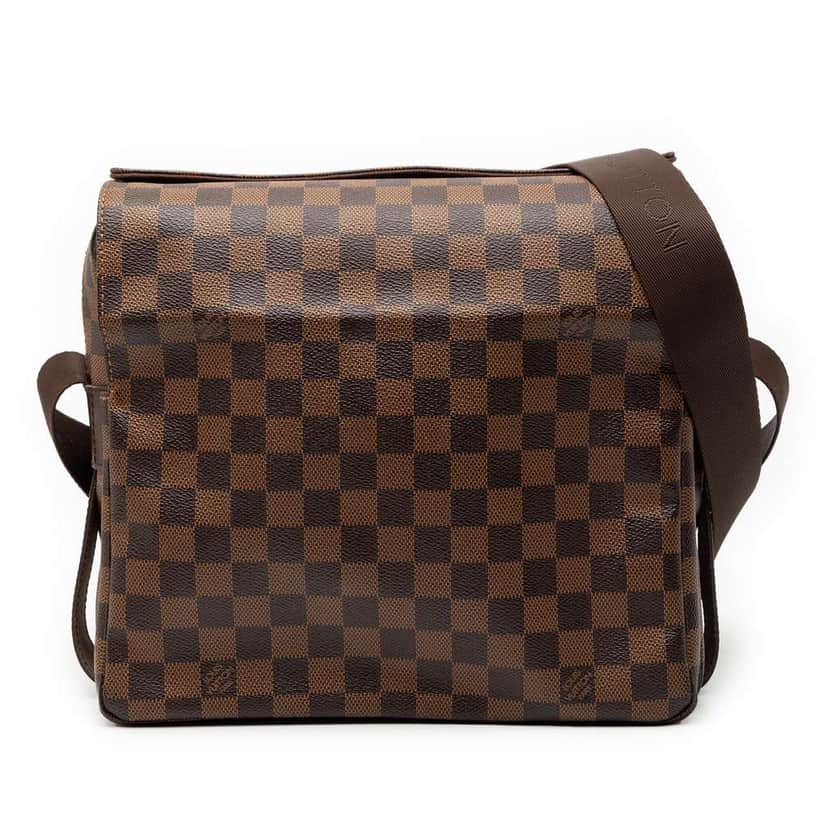 Louis Vuitton Damier Ebene Naviglio Brown Very good condition - Front View