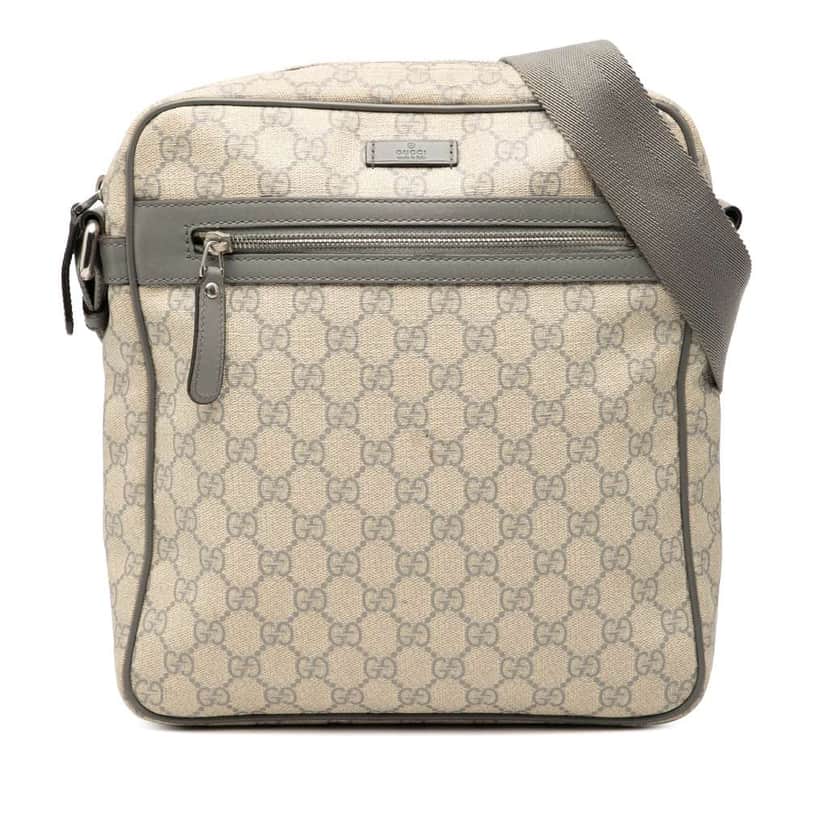 Gucci GG Supreme Crossbody Brown Canvas Good condition - Front View