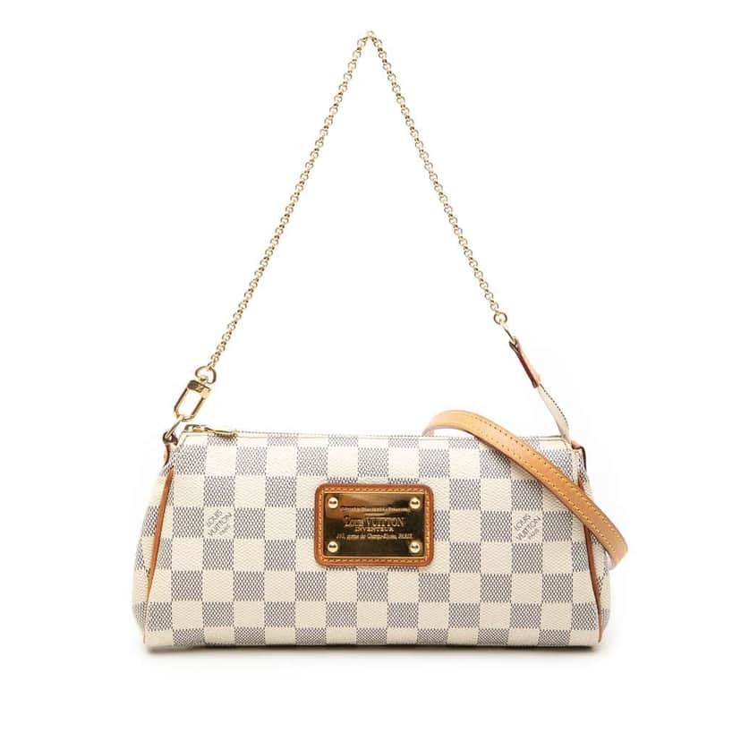 Louis Vuitton Damier Azur Eva White Good condition - Front View