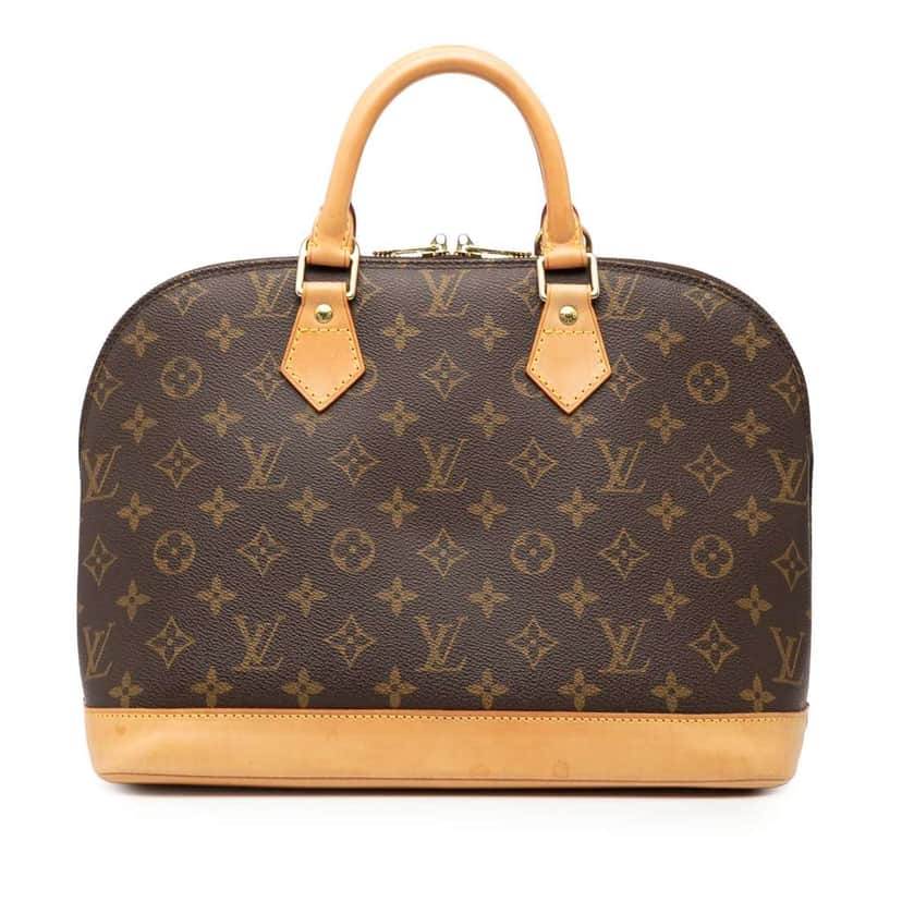 Louis Vuitton Monogram Alma PM Brown Good condition - Front View