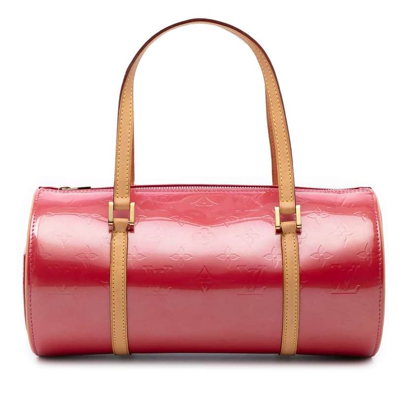 Louis Vuitton Monogram Vernis Bedford Red Leather Good condition - Front View