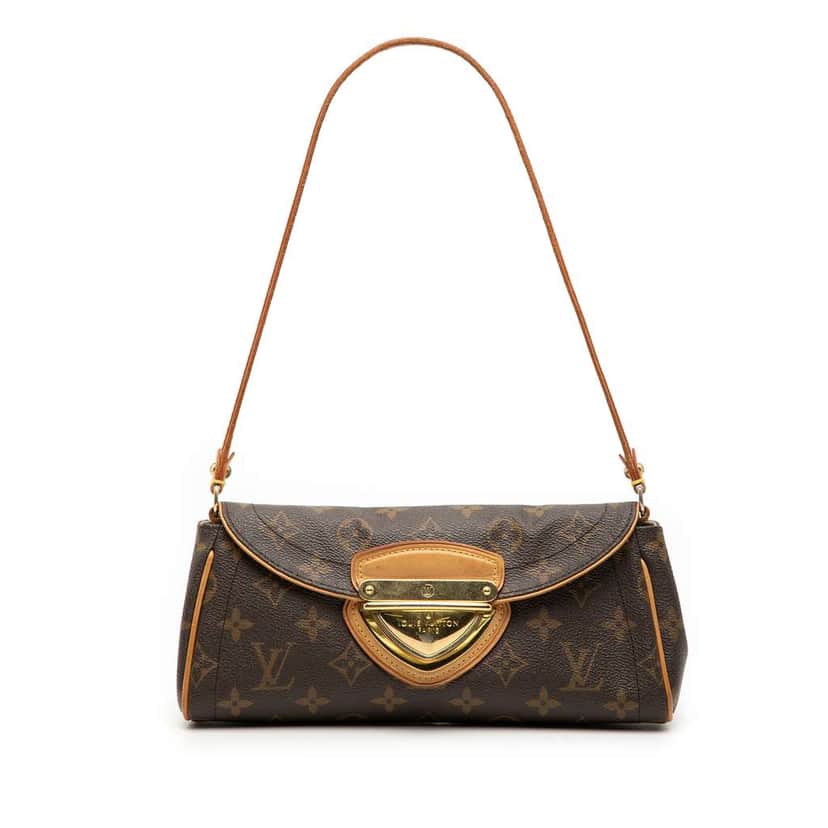 Louis Vuitton Monogram Pochette Beverly Brown Good condition - Front View