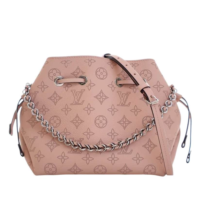 Louis Vuitton Monogram Mahina Bella Pink Leather Good condition - Front View