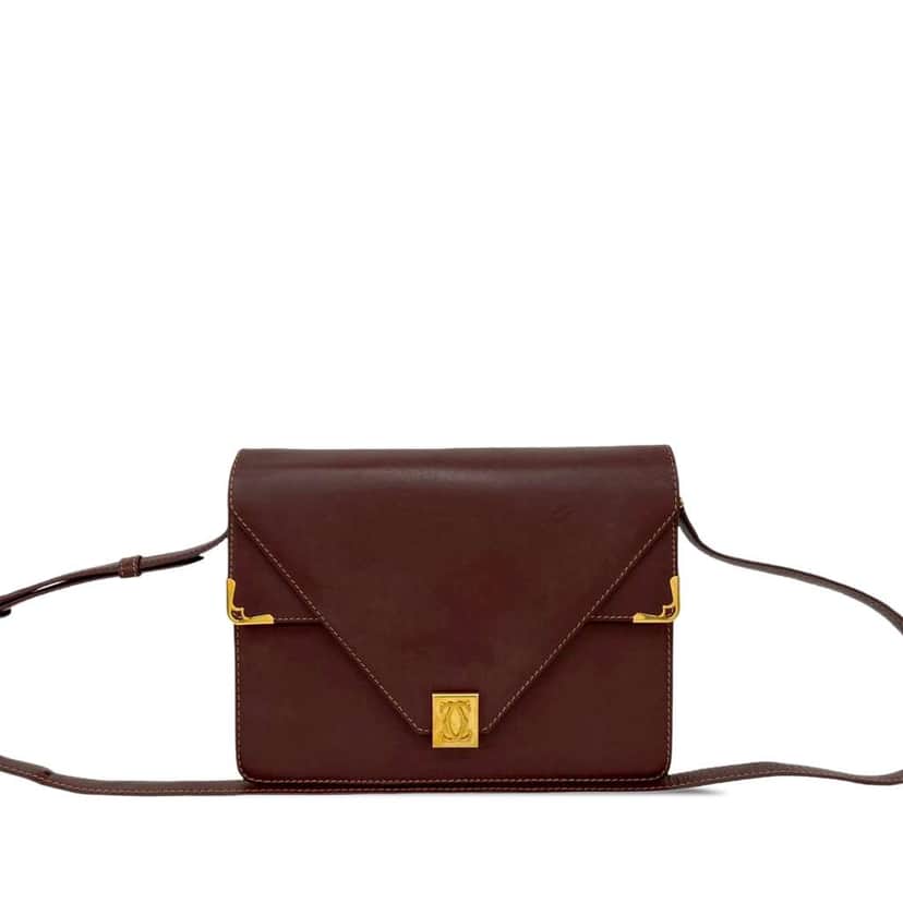 Cartier Leather Must de Cartier Crossbody Red Leather Good condition - Front View