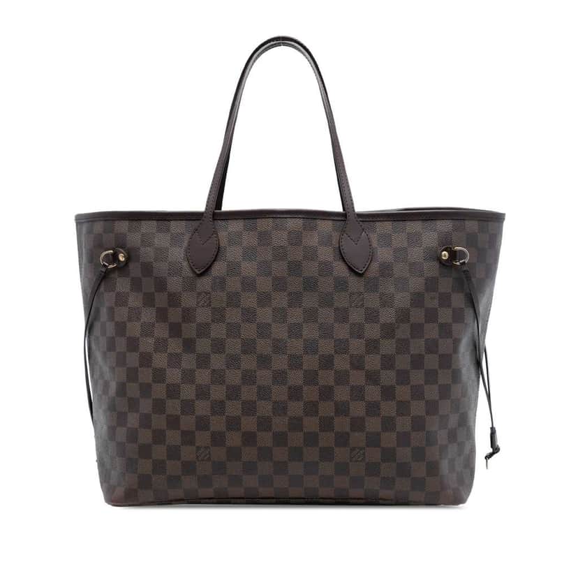 Louis Vuitton Damier Ebene Neverfull GM Brown Very good condition - Front View