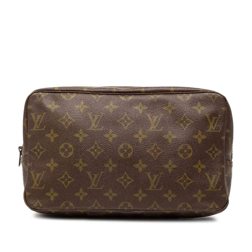 Louis Vuitton Monogram Trousse Toilette 28 Brown Good condition - Front View