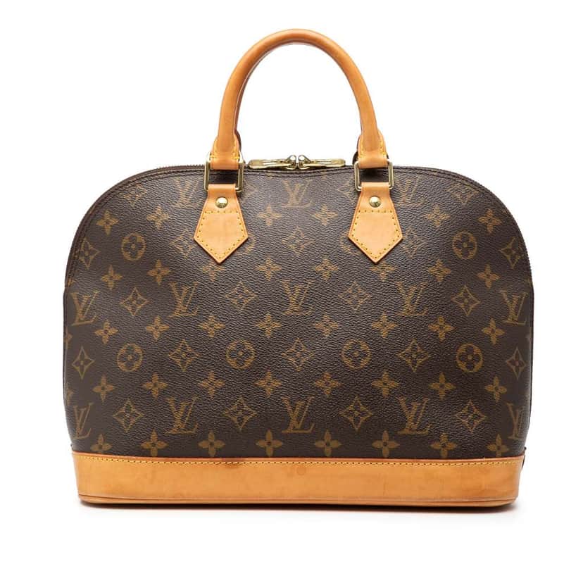 Louis Vuitton Monogram Alma PM Brown Good condition - Front View