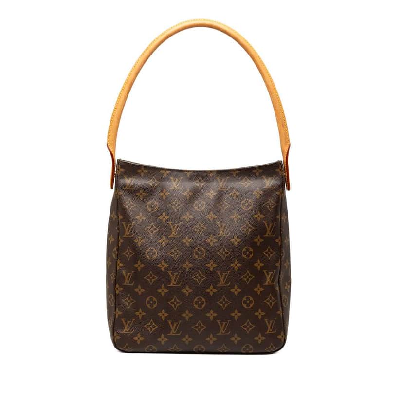Louis Vuitton Monogram Looping GM Brown Good condition - Front View