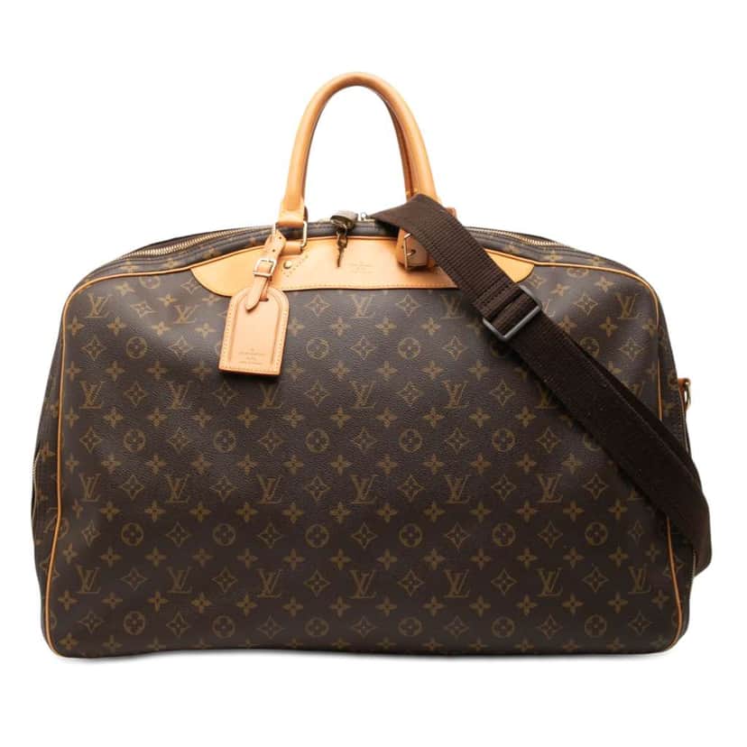 Louis Vuitton Monogram Alize 3 Poches Brown Good condition - Front View