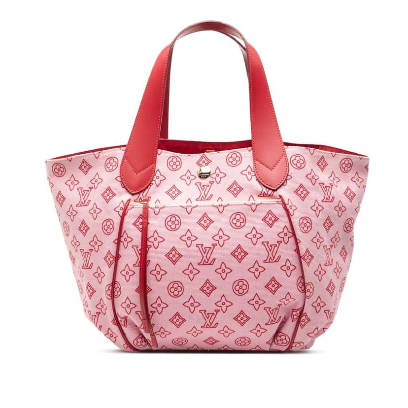 Louis Vuitton Monogram Cabas Ipanema PM Pink Canvas Good condition - Front View