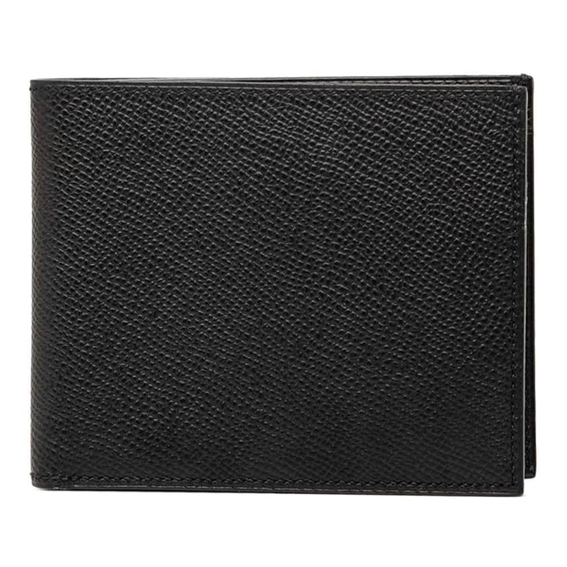 Hermès Epsom Mc2 Thales Bifold Wallet Black Leather Good condition - Front View