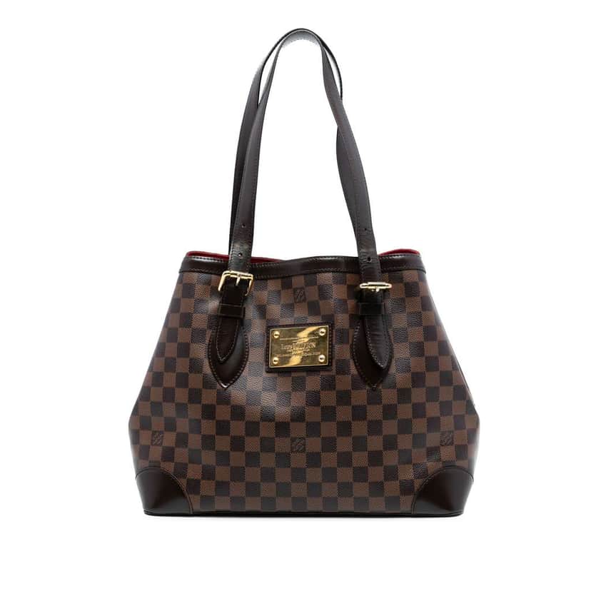 Louis Vuitton Damier Ebene Hampstead MM Brown Good condition - Front View