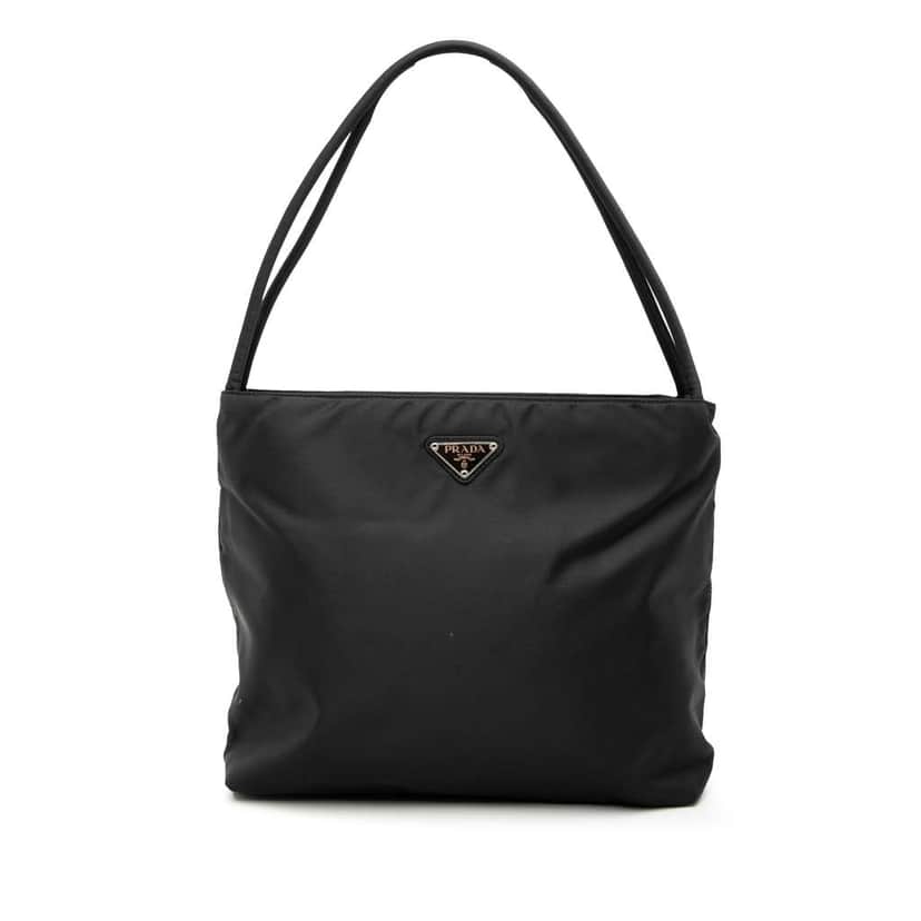 Prada Tessuto Handbag Black Good condition - Front View
