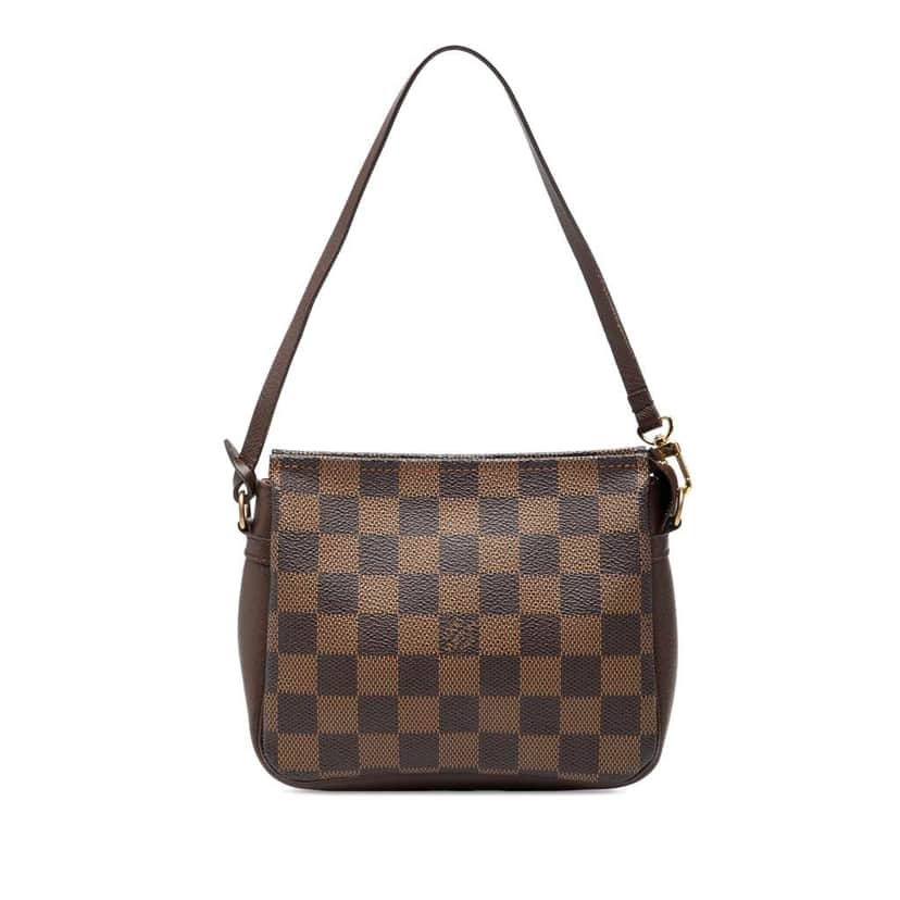 Louis Vuitton Damier Ebene Trousse Pochette Brown Good condition - Front View
