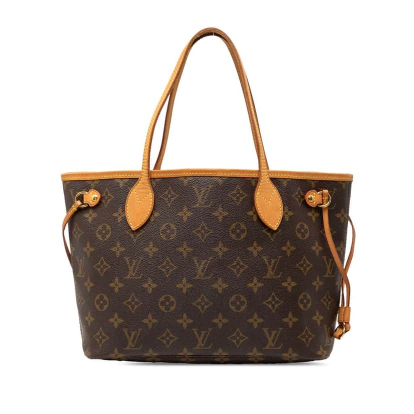 Louis Vuitton Monogram Neverfull PM Brown Good condition - Front View