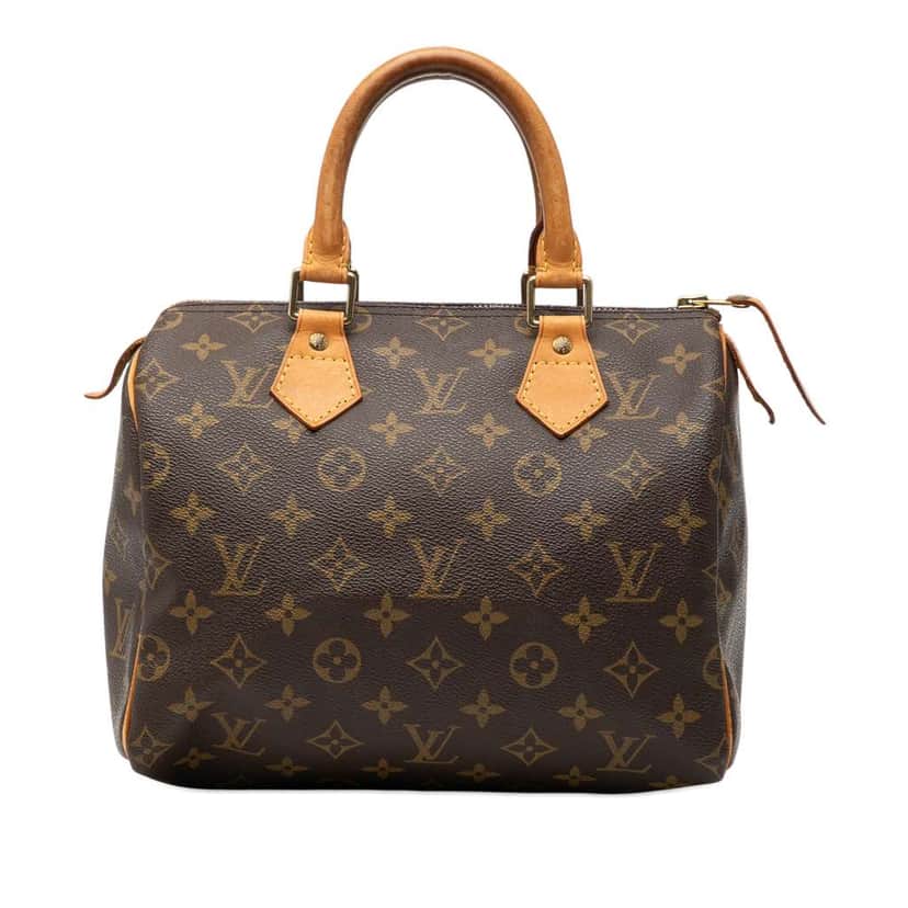Louis Vuitton Monogram Speedy 25 Brown Good condition - Front View