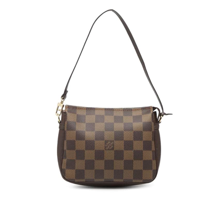 Louis Vuitton Damier Ebene Trousse Pochette Brown Very good condition - Front View