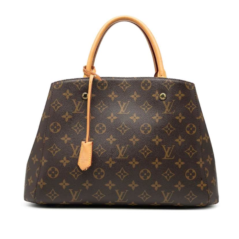 Louis Vuitton Monogram Montaigne MM Brown Good condition - Front View