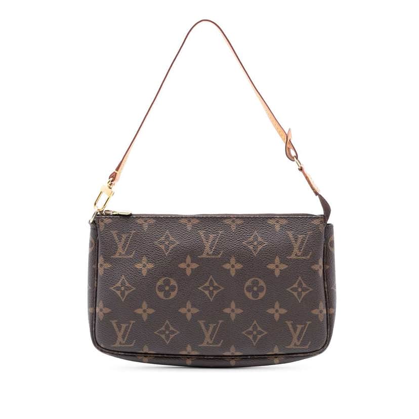 Louis Vuitton Monogram Pochette Accessoires Brown Very good condition - Front View