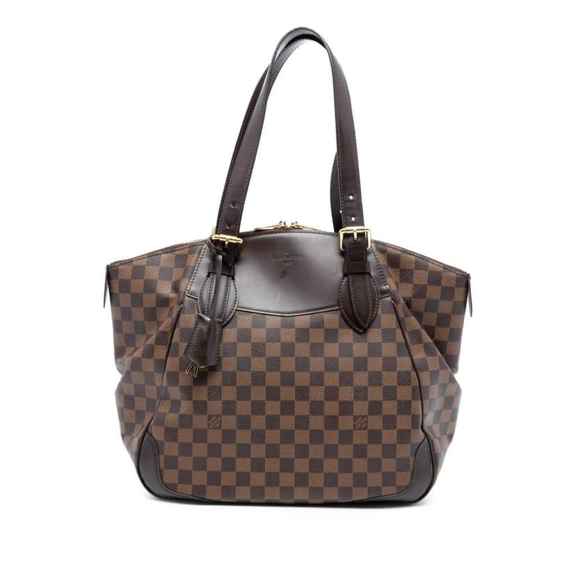 Louis Vuitton Damier Ebene Verona GM Brown Good condition - Front View