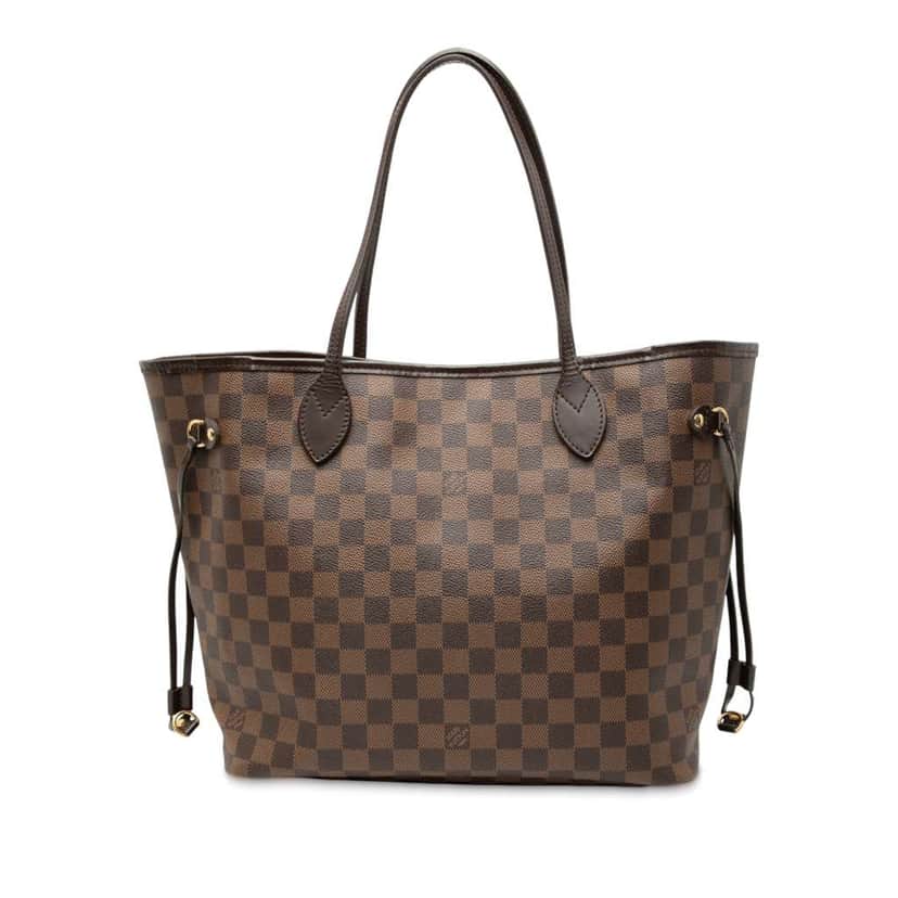 Louis Vuitton Damier Ebene Neverfull MM Brown Very good condition - Front View