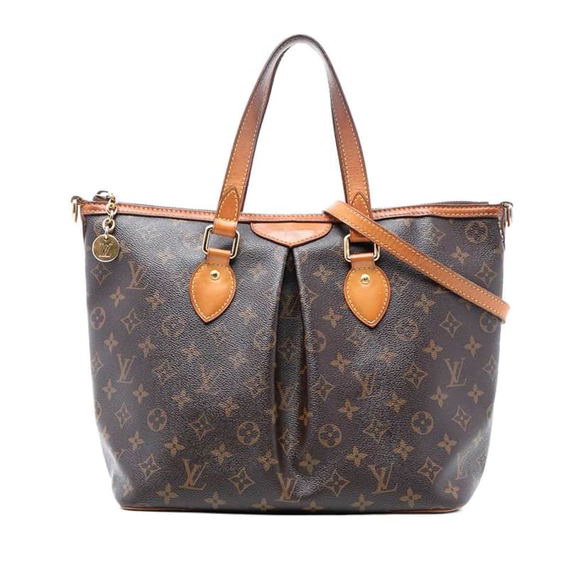 Louis Vuitton Monogram Palermo PM Brown Good condition - Front View