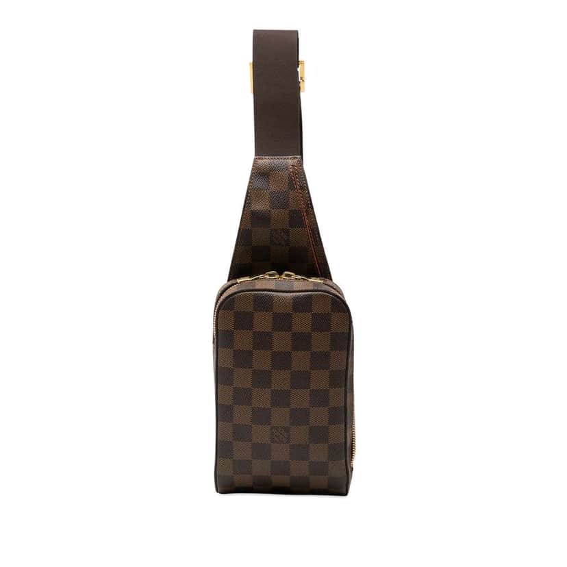 Louis Vuitton Damier Ebene Geronimos Brown Good condition - Front View