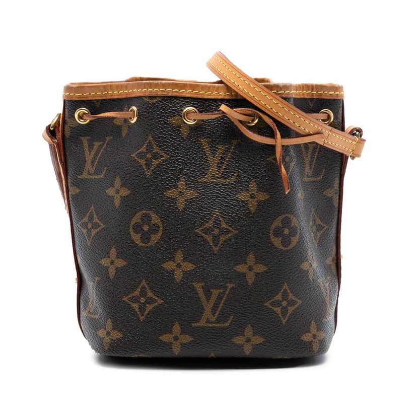 Louis Vuitton Monogram Nano Noe Brown Very good condition - Front View