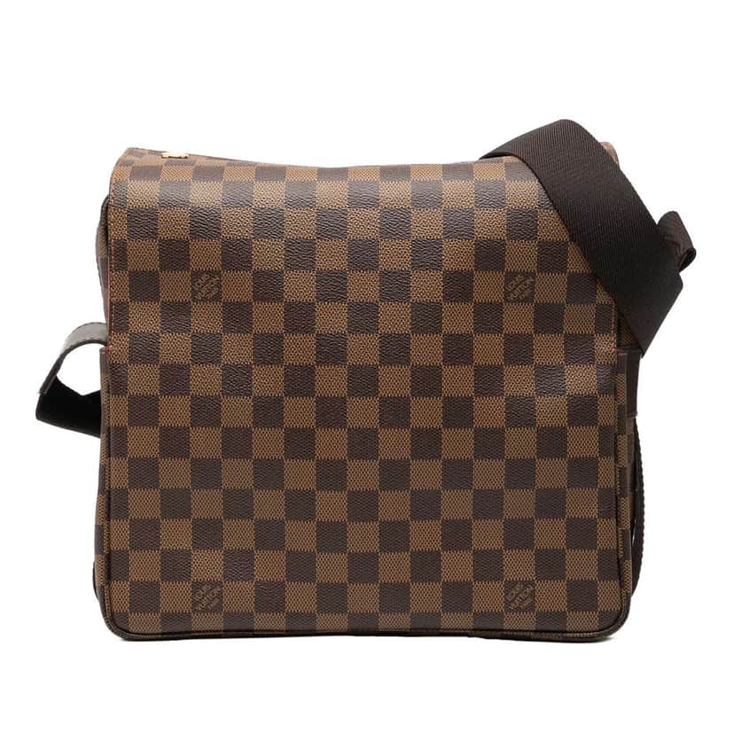 Louis Vuitton Damier Ebene Naviglio Brown Very good condition - Front View