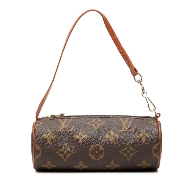 Louis Vuitton Monogram Papillon Pochette Brown Very good condition - Front View