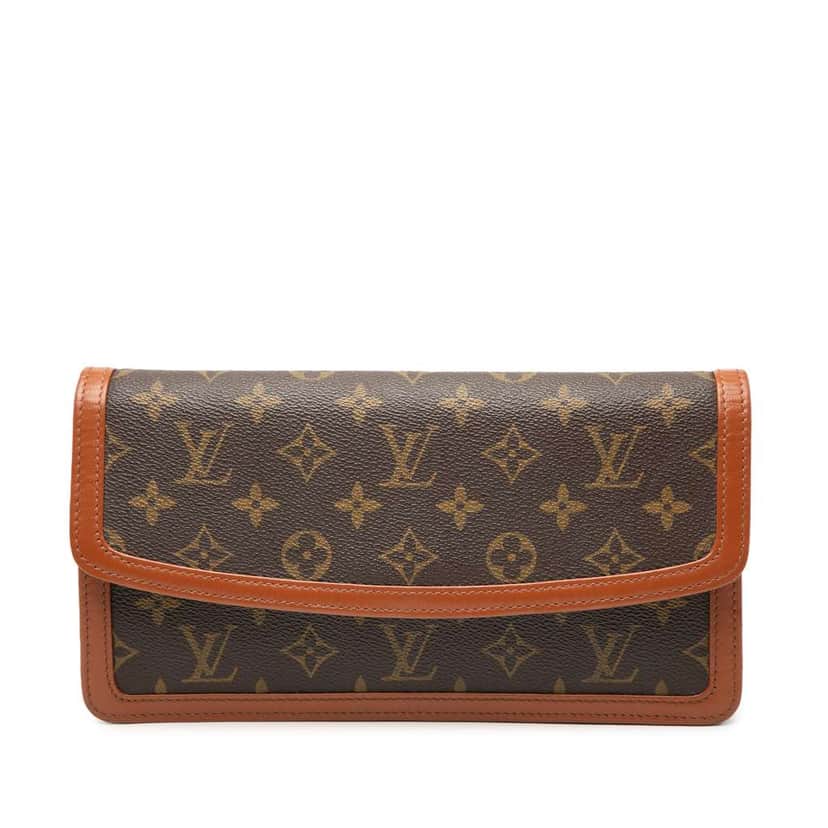 Louis Vuitton Monogram Pochette Dame PM Brown Good condition - Front View