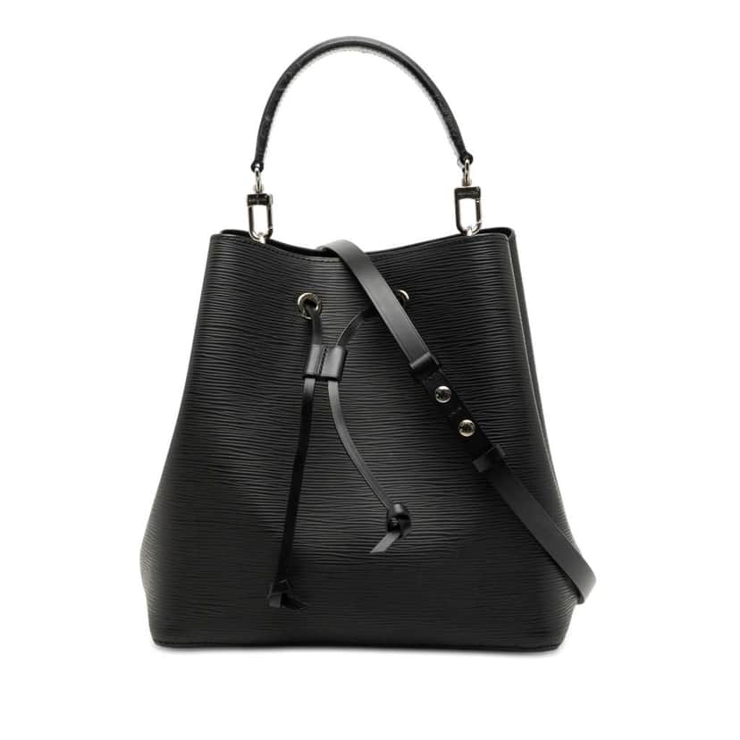 Louis Vuitton Epi NeoNoe MM Black Leather Good condition - Front View