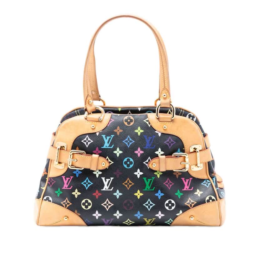 Louis Vuitton Monogram Multicolore Claudia Black Very good condition - Front View