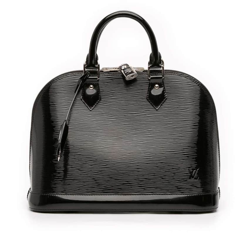 Louis Vuitton Electric Epi Alma PM Black Leather Good condition - Front View