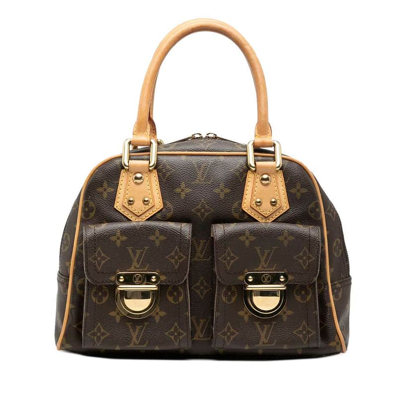 Louis Vuitton Monogram Manhattan PM Brown Very good condition - Front View
