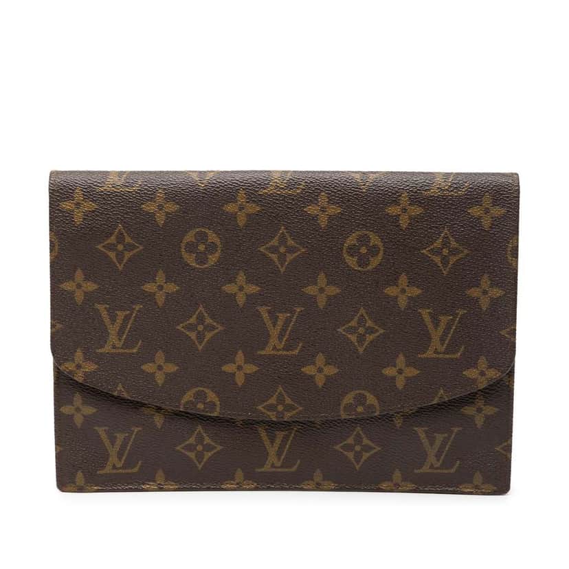 Louis Vuitton Monogram Pochette Rabat 23 Brown Very good condition - Front View