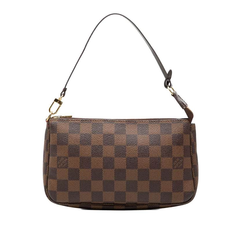 Louis Vuitton Damier Ebene Pochette Accessoires Brown Very good condition - Front View
