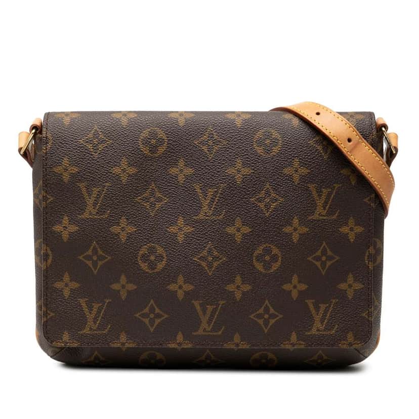 Louis Vuitton Monogram Musette Tango Short Strap Brown Very good condition - Front View