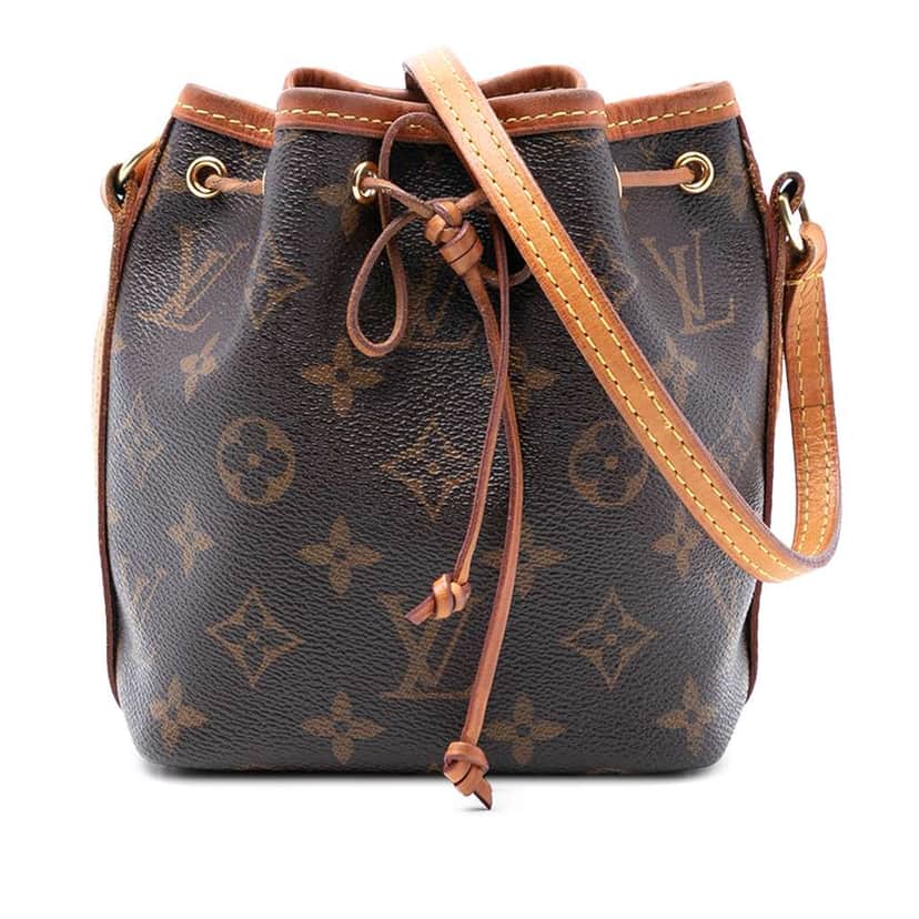 Louis Vuitton Monogram Nano Noe Brown Very good condition - Front View