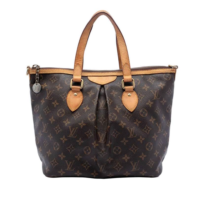 Louis Vuitton Monogram Palermo PM Brown Very good condition - Front View
