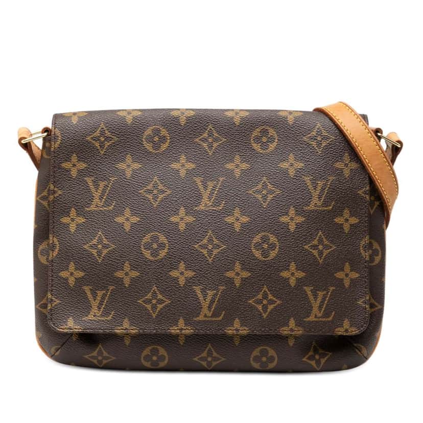 Louis Vuitton Monogram Musette Tango Short Strap Brown Very good condition - Front View