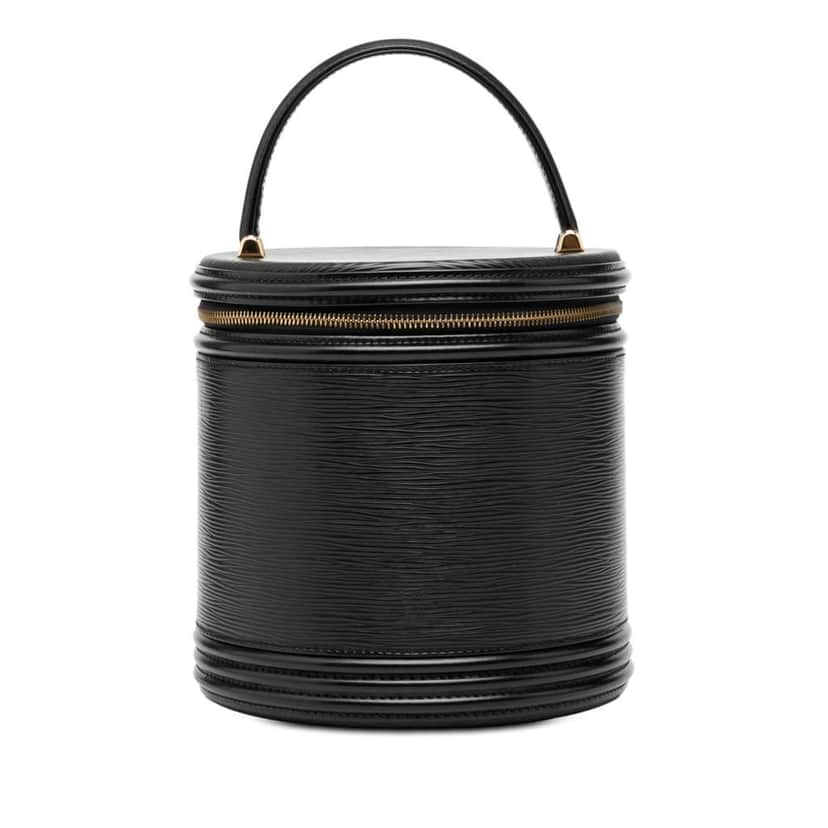 Louis Vuitton Epi Cannes Black Leather Fair condition - Front View