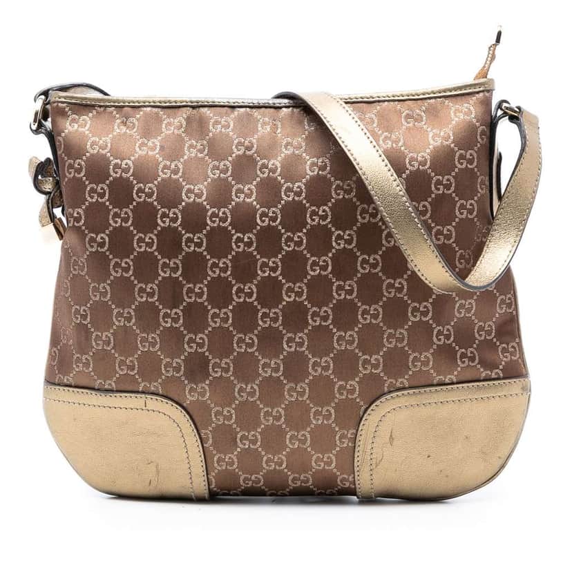 Gucci GG Canvas Princy Crossbody Brown Canvas Very good condition - Front View