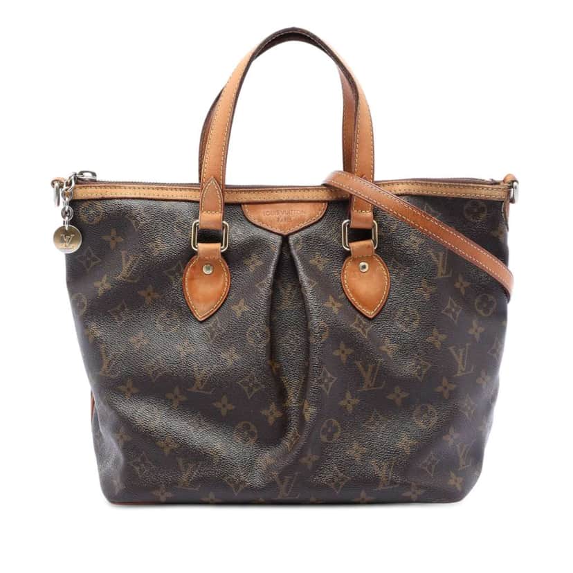 Louis Vuitton Monogram Palermo PM Brown Very good condition - Front View