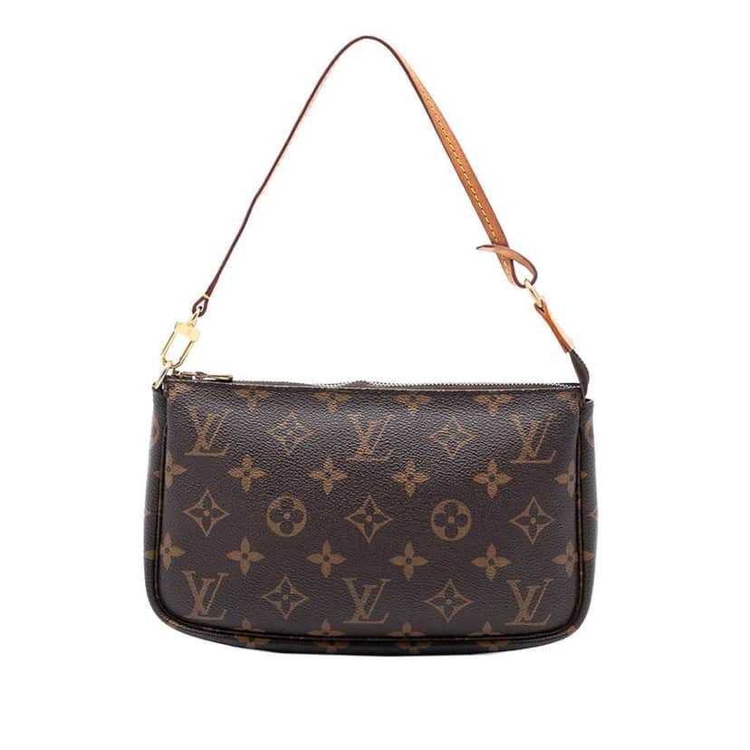 Louis Vuitton Monogram Pochette Accessoires Brown Very good condition - Front View