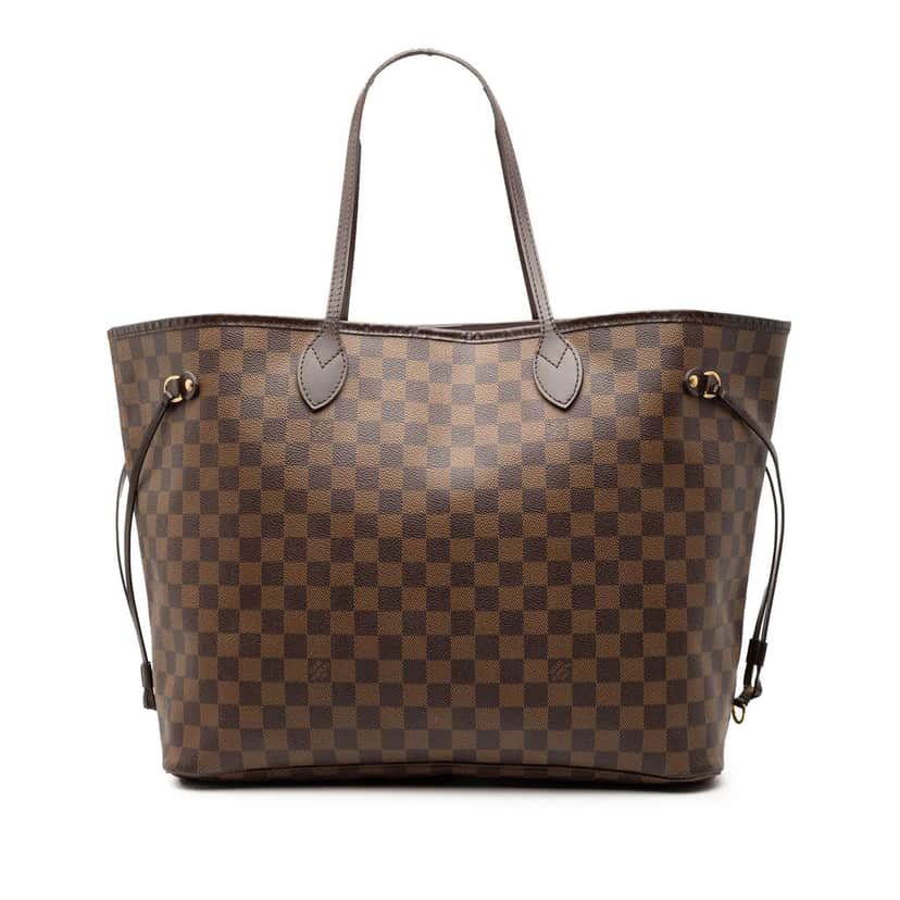Louis Vuitton Damier Ebene Neverfull GM Brown Very good condition - Front View