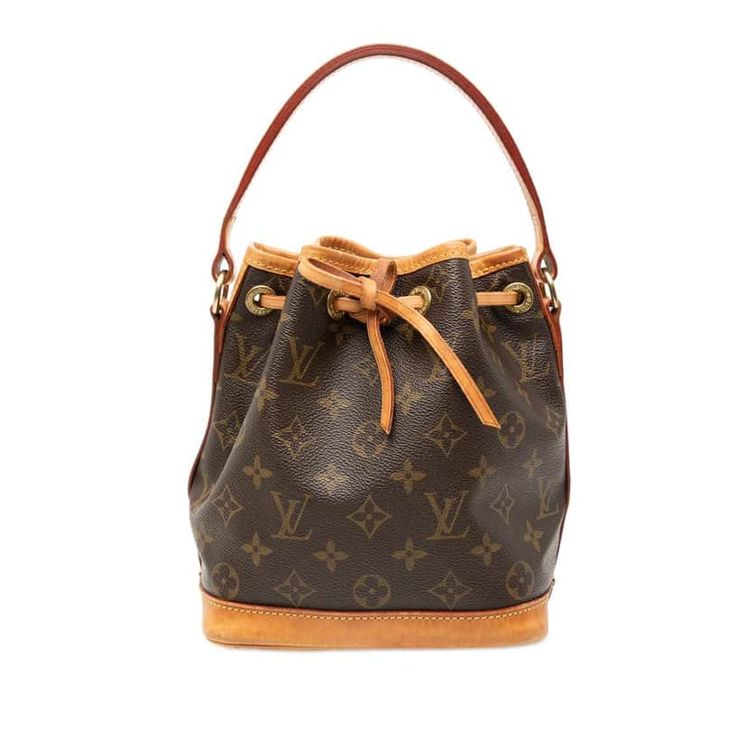 Louis Vuitton Monogram Mini Noe Brown Good condition - Front View