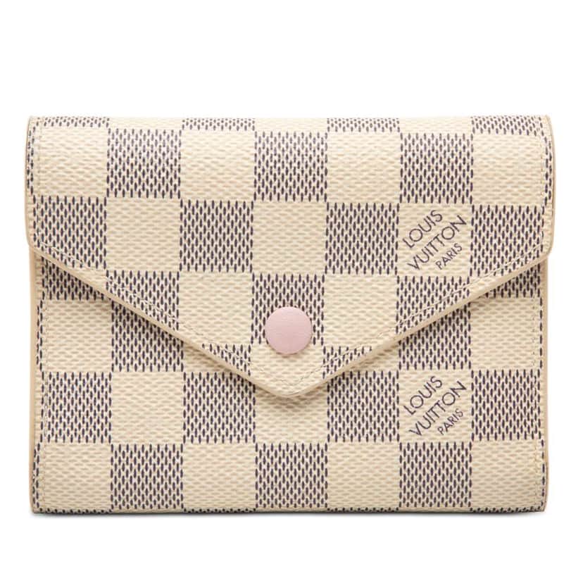 Louis Vuitton Damier Azur Victorine White Very good condition - Front View