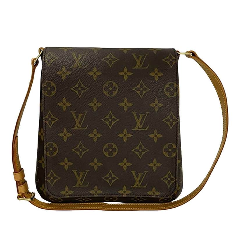 Louis Vuitton Monogram Musette Salsa PM Short Strap Brown Very good condition - Front View